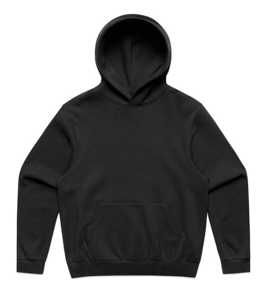 BLUE logo hood