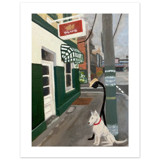 ‘Cricketers Arms Hotel’ Poster print