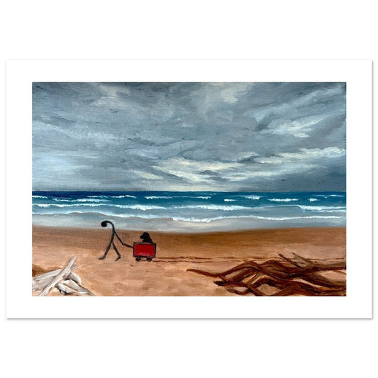 ‘Inverloch Surf Beach’ Poster print