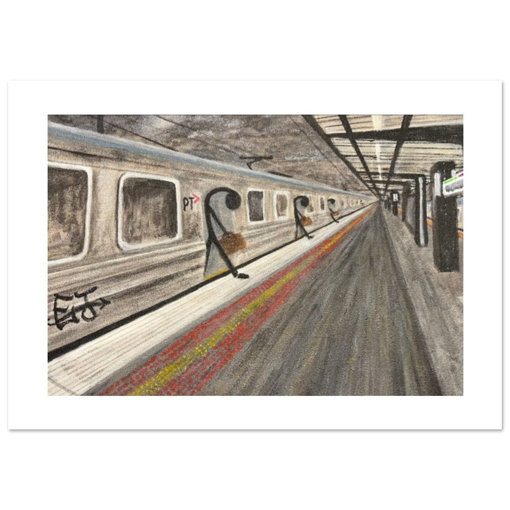 'Richmond Station' Poster print