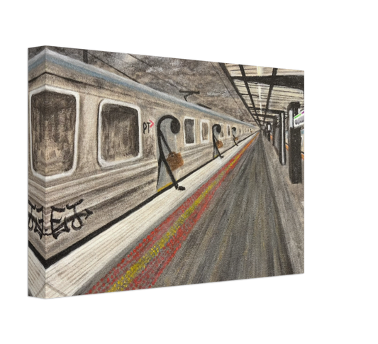 'Richmond Station' Canvas print